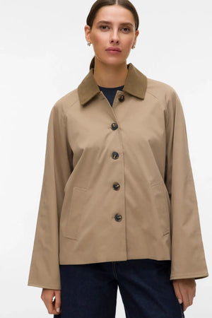 Chelseafia trumpa striukė – sidabrinė audinė