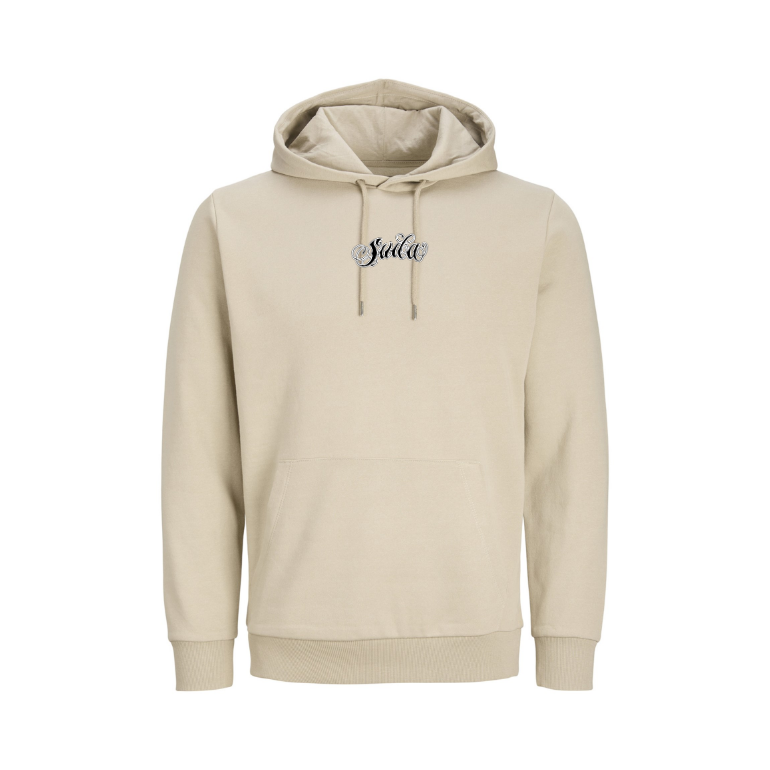 Basic Hoodie prakaitas - tamsus smėlio spalvos