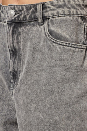 Abbi Shorts - šviesiai pilkas džinsinis audinys