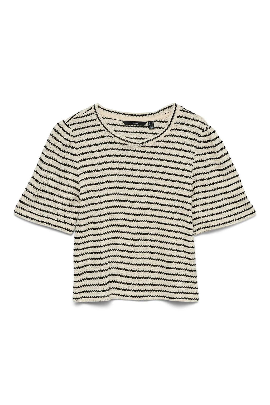 „Ohia“ 2/4 „O-Neck“ viršutinė dalis – juoda