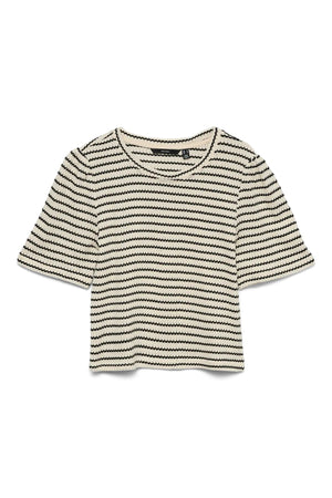 „Ohia“ 2/4 „O-Neck“ viršutinė dalis – juoda