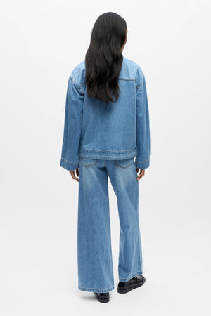 Rosie Overshirt - šviesiai mėlynas džinsas