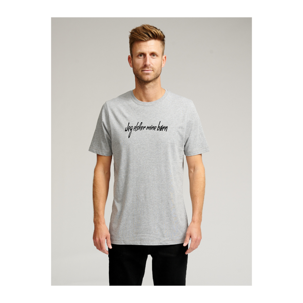 Organic Basic T-shirt - Gray