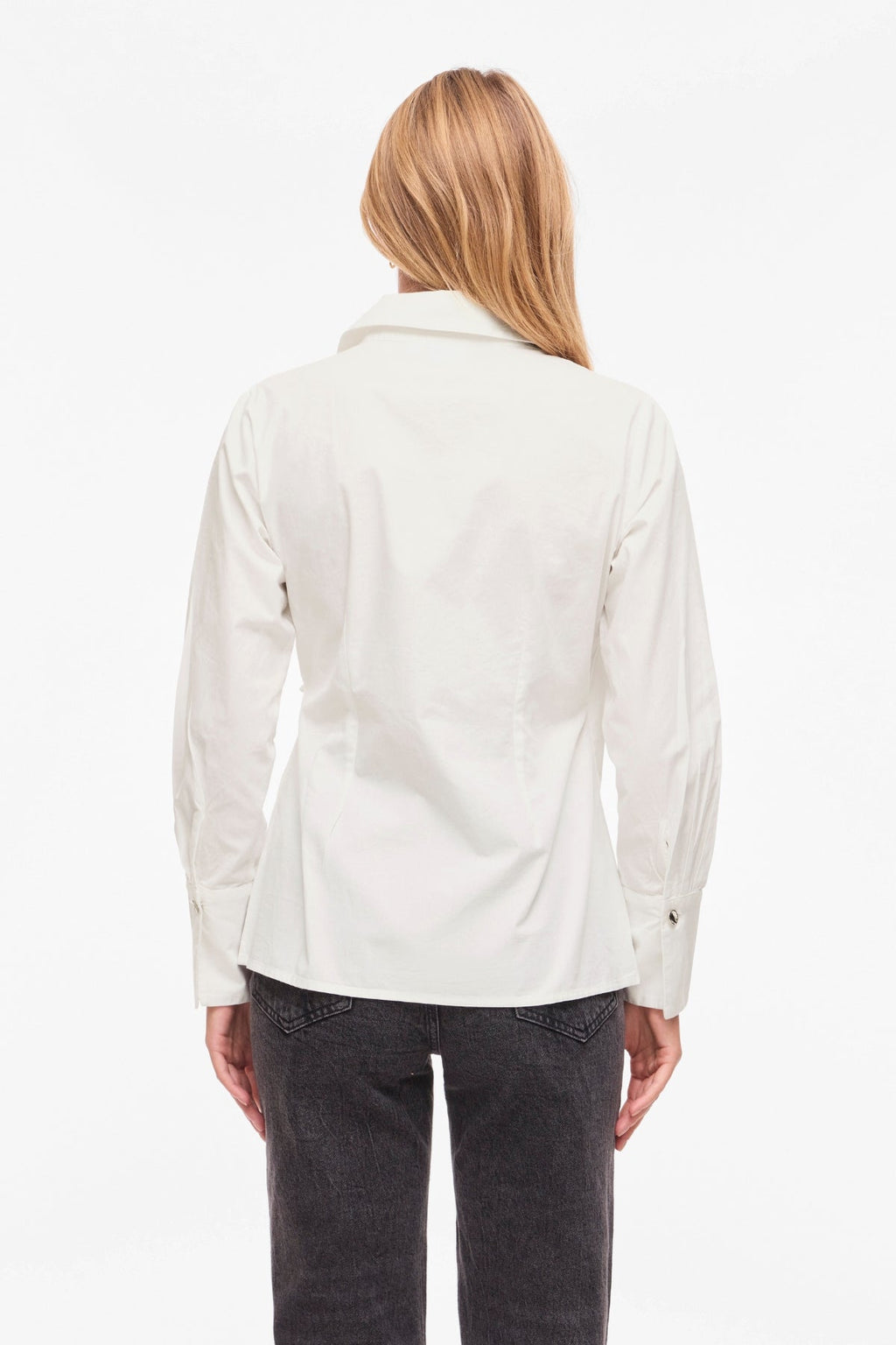 Lumi V formos kaklo apvyniojamas viršutinis drabužis - Snieguolė