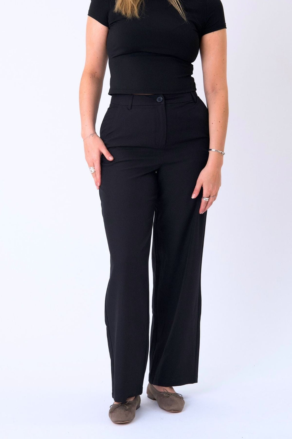 Klasikinis kostiumas Pants - juoda
