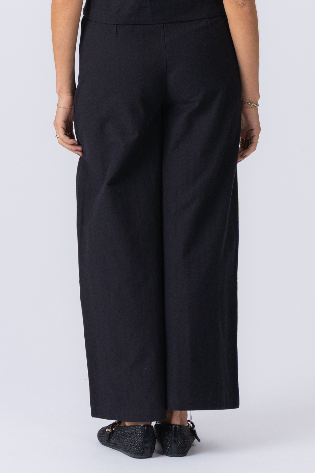 Melissa Wide Pants - juoda
