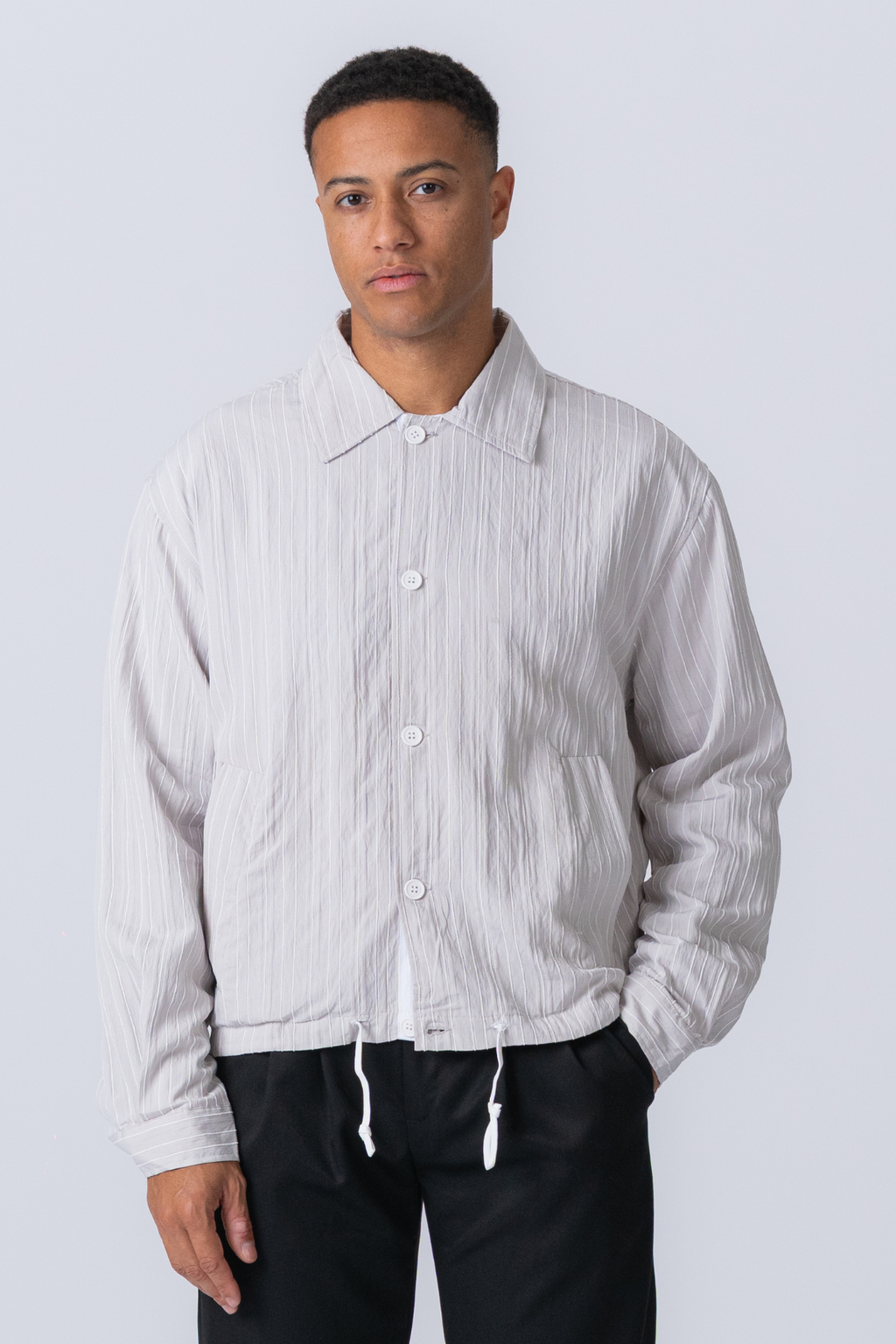 Ezra striukė - pilka