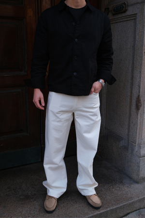 Viljamas Regular Džinsai – balti džinsai