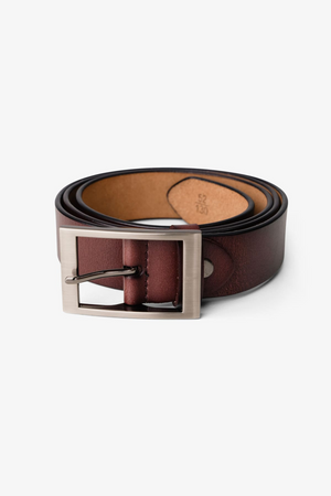Texas Leather Belt - Brown