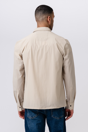 Silas Overshirt - smėlio spalvos