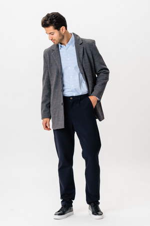 Klasikinis paltas - Pilka