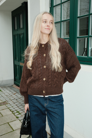 Bottono trikotažas - Rudas