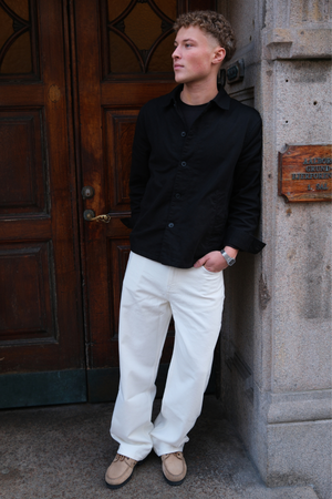 Viljamas Regular Džinsai – balti džinsai