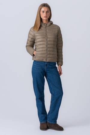 Light Puffer Jacket - Sand