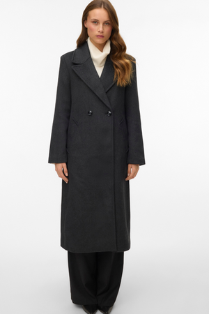 Garner Long Coat - Black