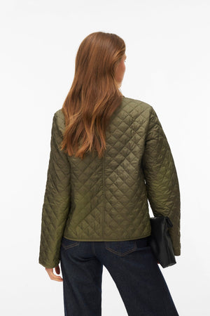 Alba Short Jacket - Kalamata Silver Mink