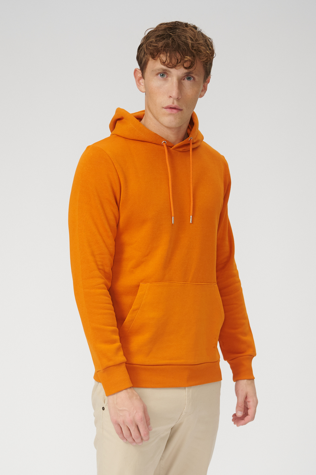 Basic Hoodie prakaitas - oranžinis