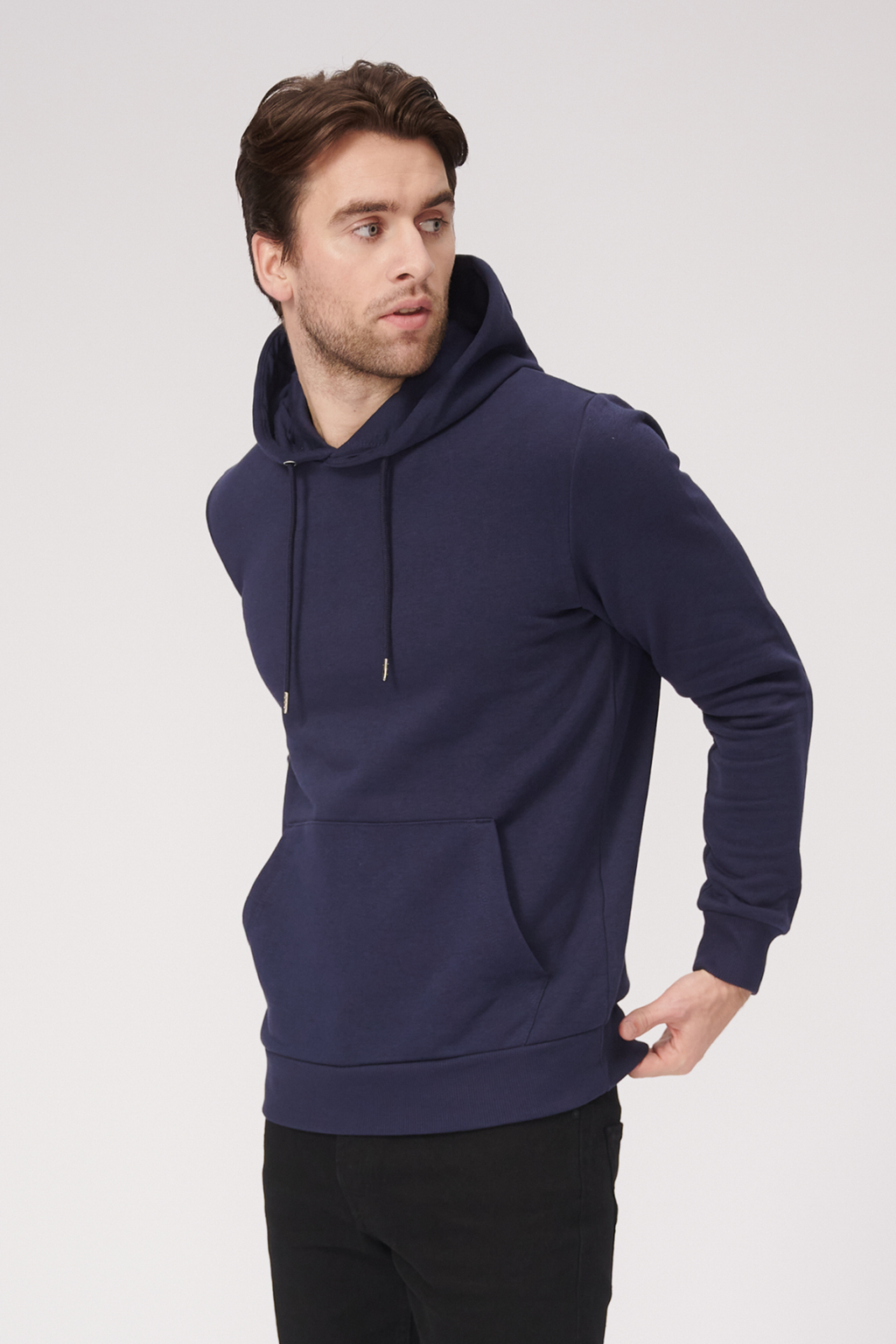 Basic Hoodie prakaitas - karinis jūrų laivynas