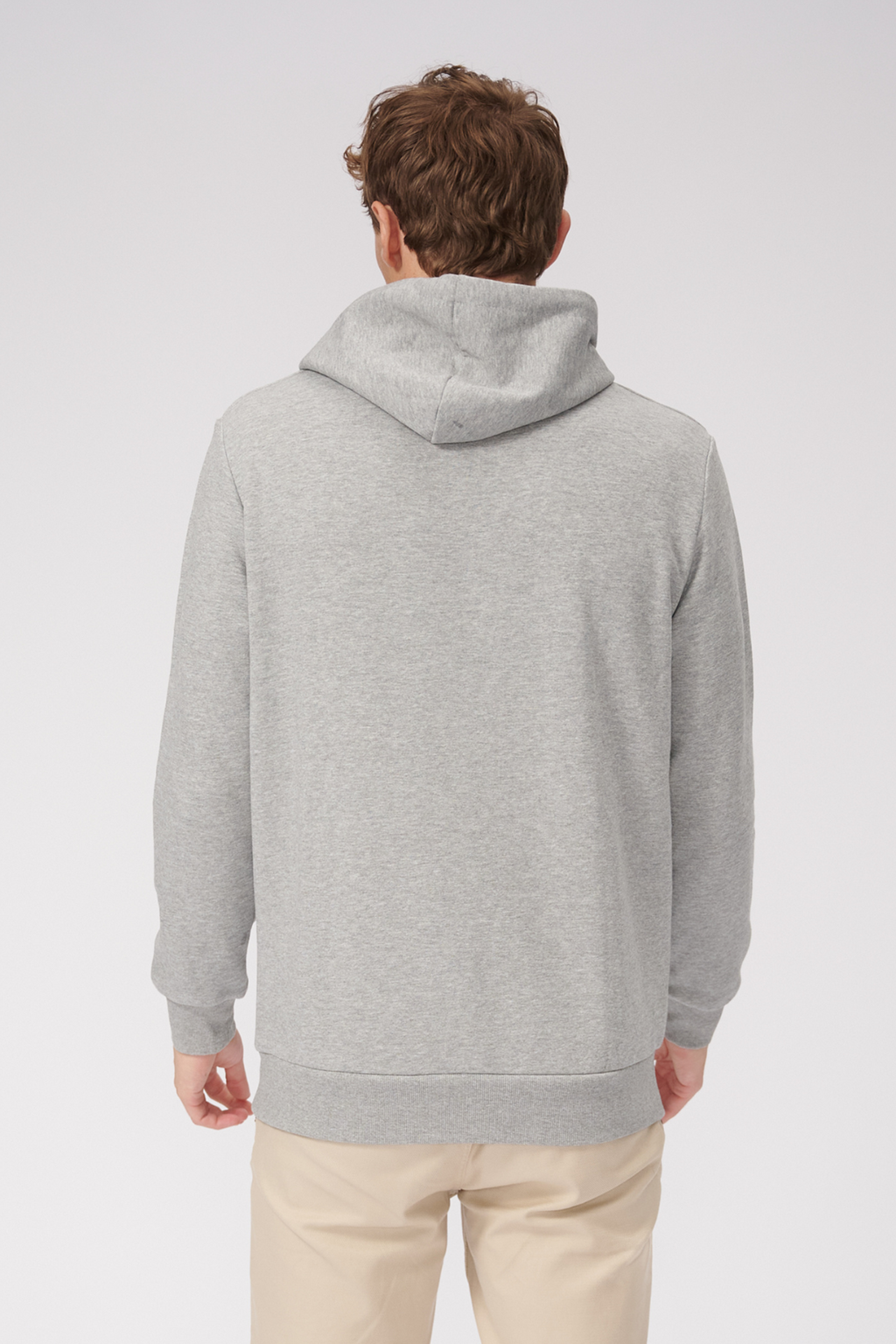 Basic Hoodie prakaitas - šviesiai pilka melange