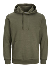 Basic Hoodie prakaitas - tamsiai žalia