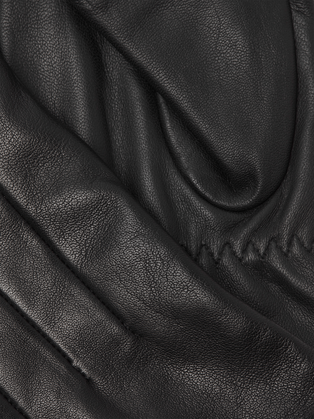 Classic Leather Gloves - Black