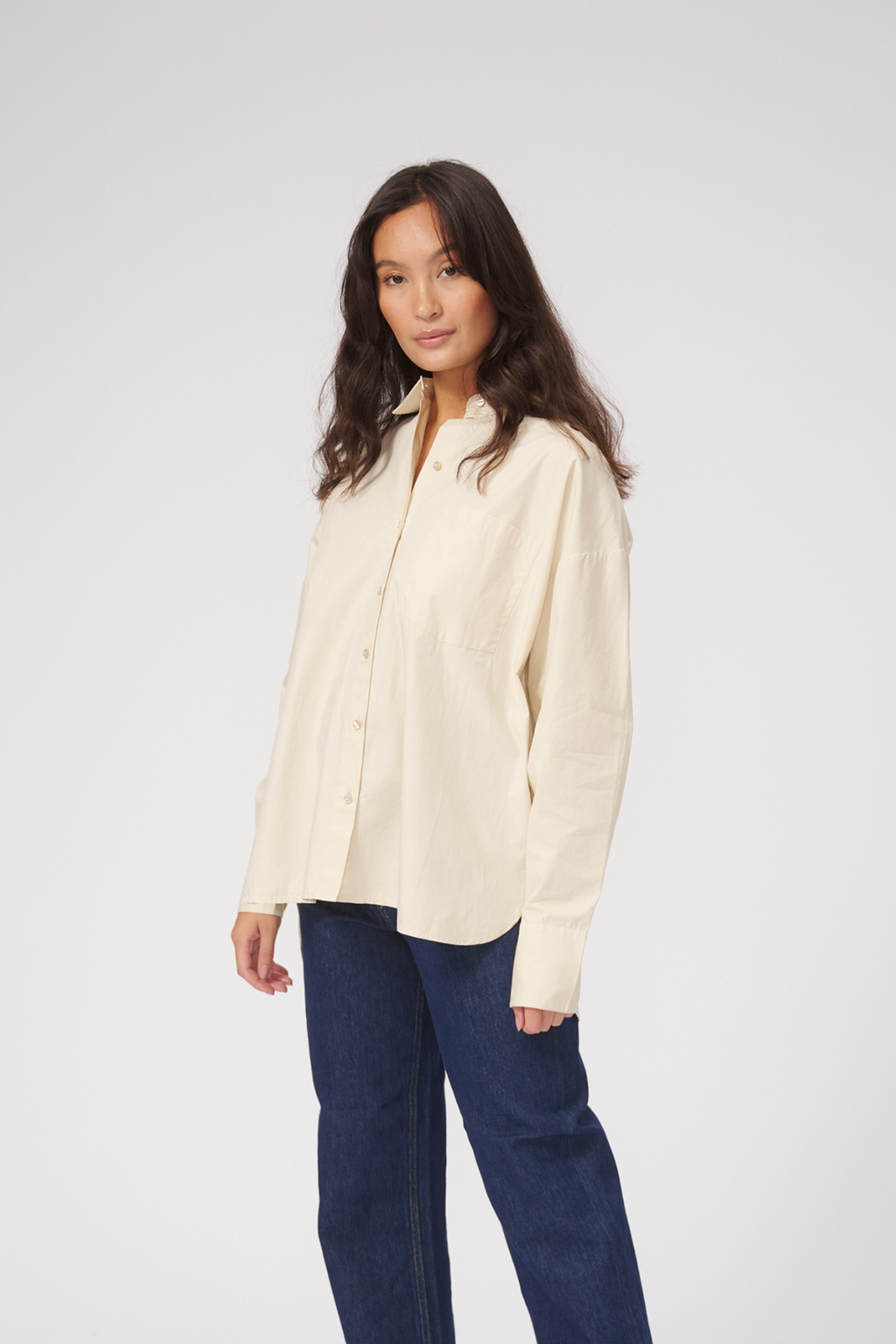 Relaxed Shirt - Beige