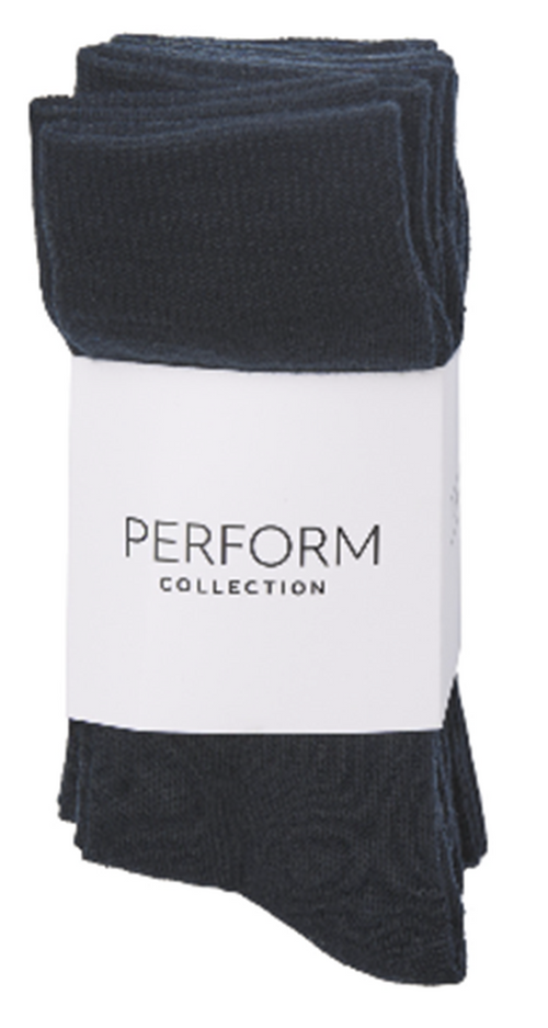 De Originale Performance Strømper 10-Pak (Dame) - Navy - TeeShoppen - Blå