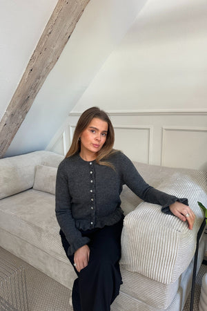 Flora Cardigan - pilka