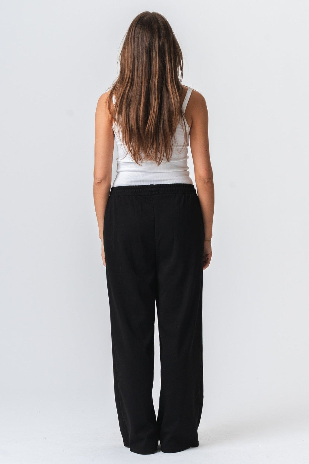 Lėja laisva Pants - juoda