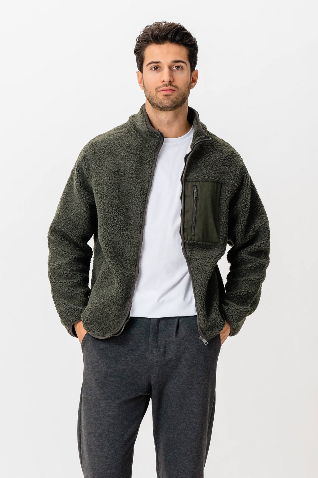 Vilnos striukė - tamsi alyvuogė