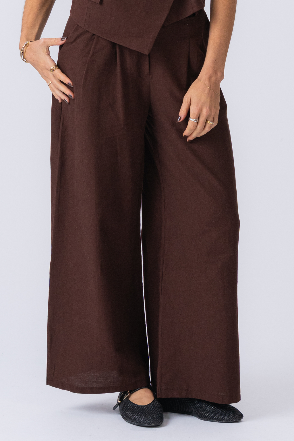 Melissa Wide Pants - Ruda