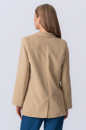 Claire Oversized „Blazer“ - smėlio spalvos