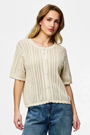 Nuka O-Neck Knit - beržas