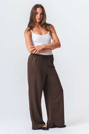 Lėja laisva Pants - Ruda