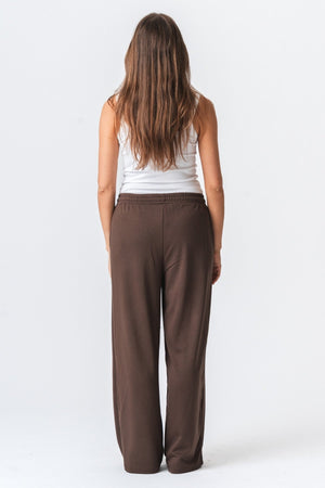 Lėja laisva Pants - Ruda