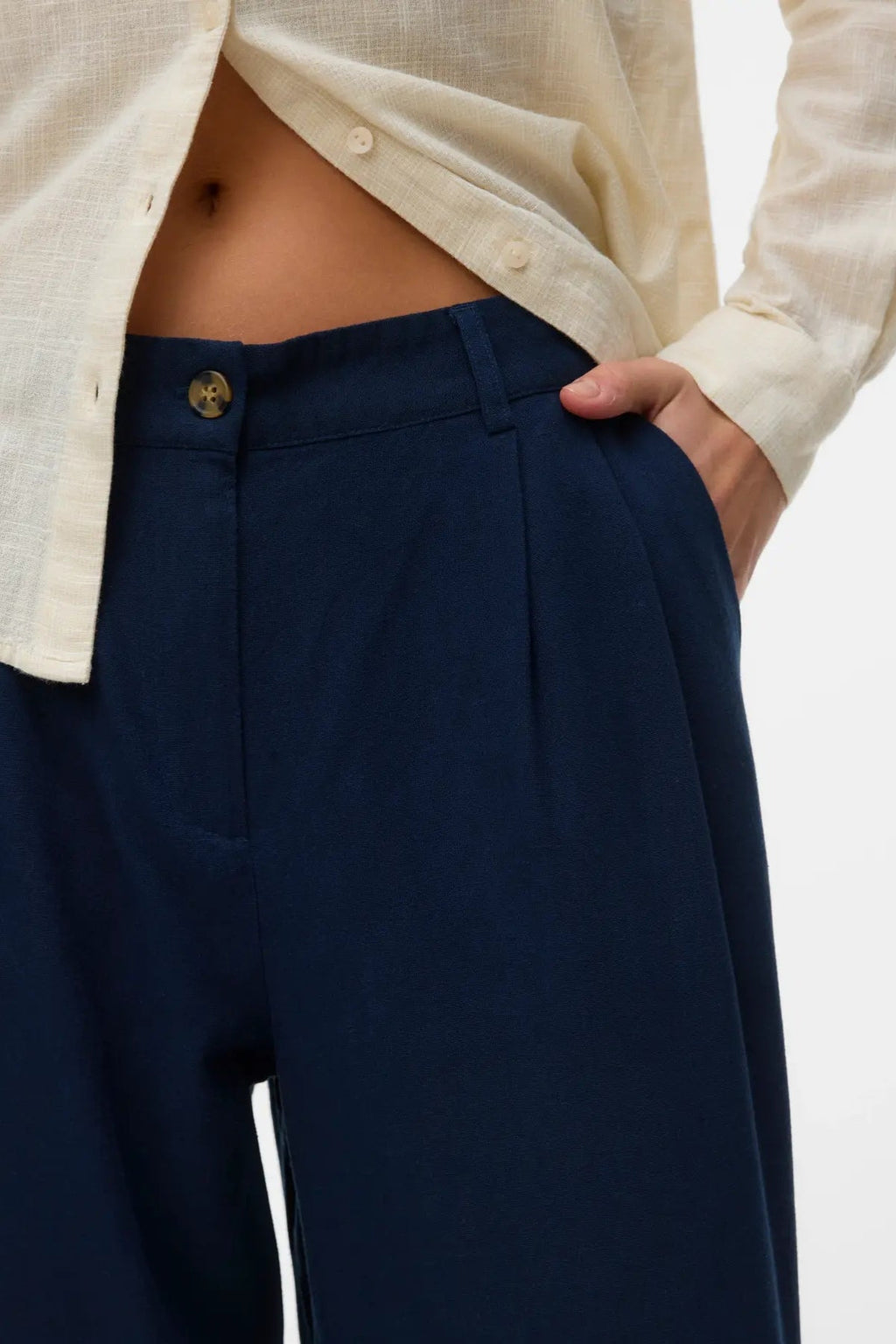 Mymilo Nila Mw Tėtis Pants - Navy Blazer