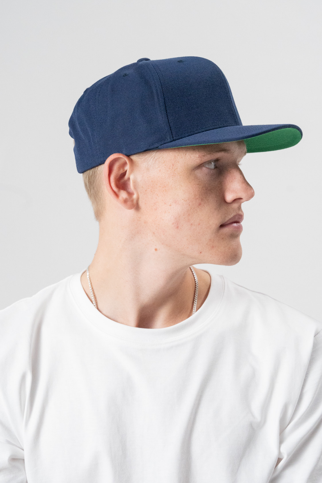 "Classic Snapback" - Navy