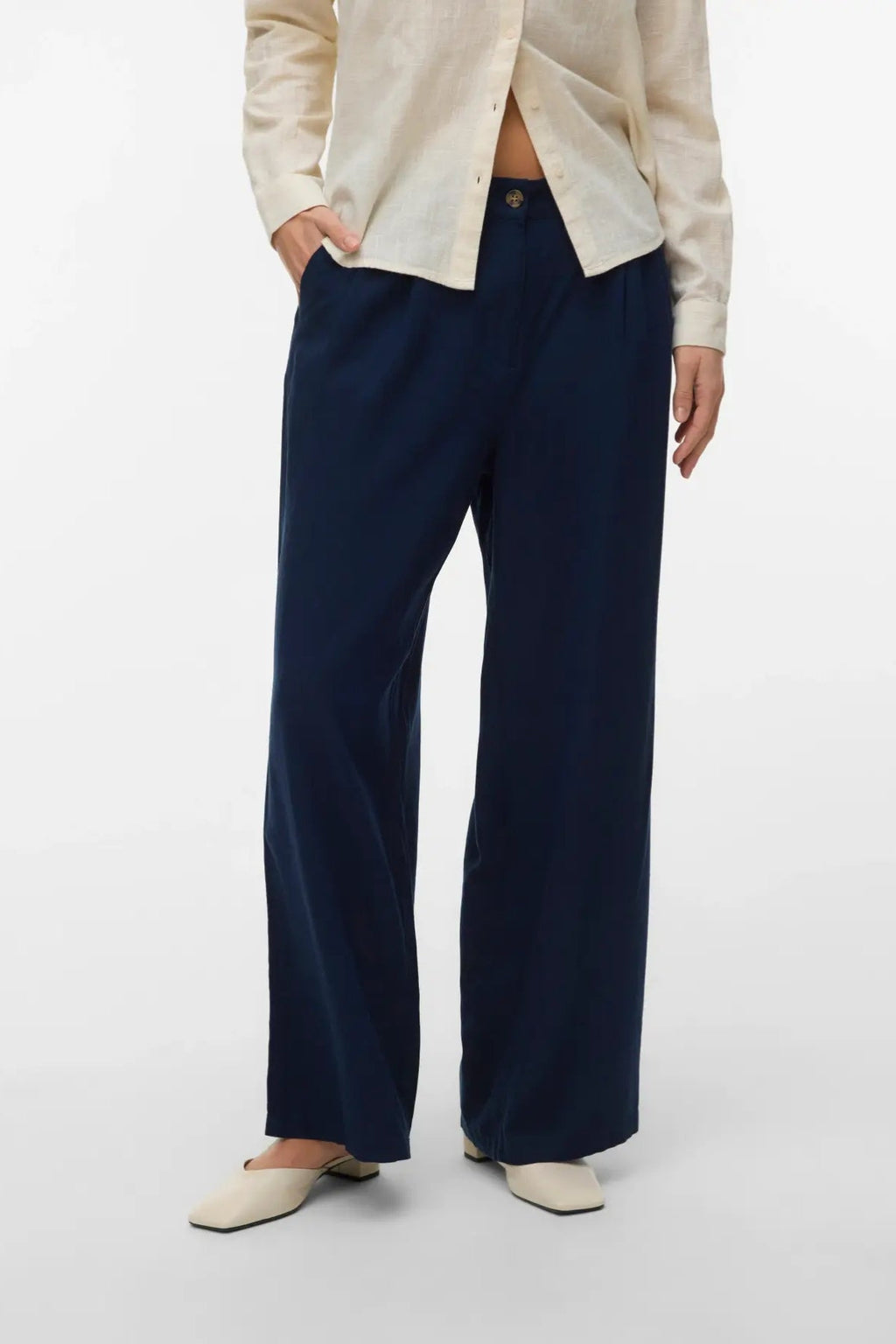 Mymilo Nila Mw Tėtis Pants - Navy Blazer