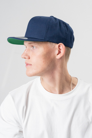 "Classic Snapback" - Navy