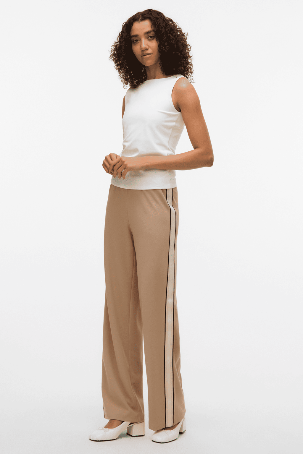 Berlin MW Wide Panel Pant -  Silver Mink