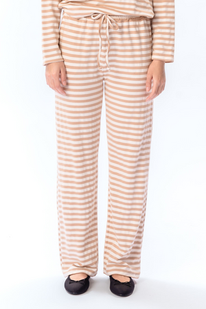 Nuimtas Pants - Smėlio spalvos