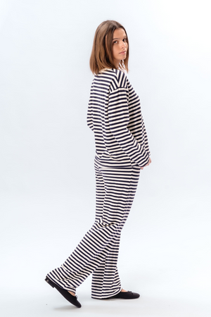 Dryžuoti marškiniai - Mėlyni