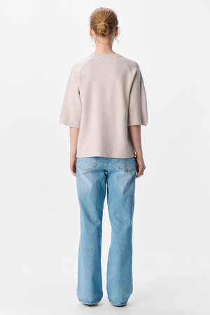 Reynard 2/4 Knit Pullover - Silver Gray