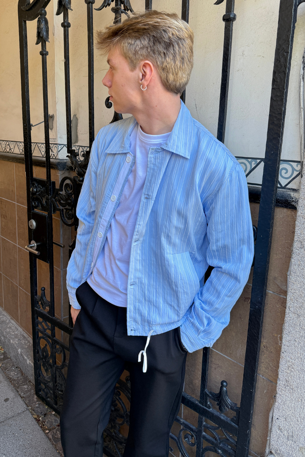 „Ezra“ striukė - šviesiai mėlyna