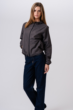 Victoria Windbreaker - Dark Grey