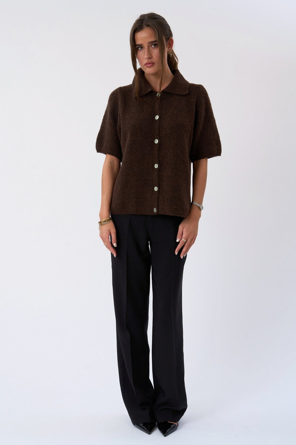 Mila Wide Pants - Juoda