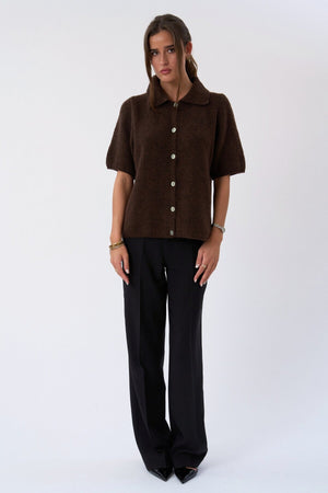 Mila Wide Pants - Juoda