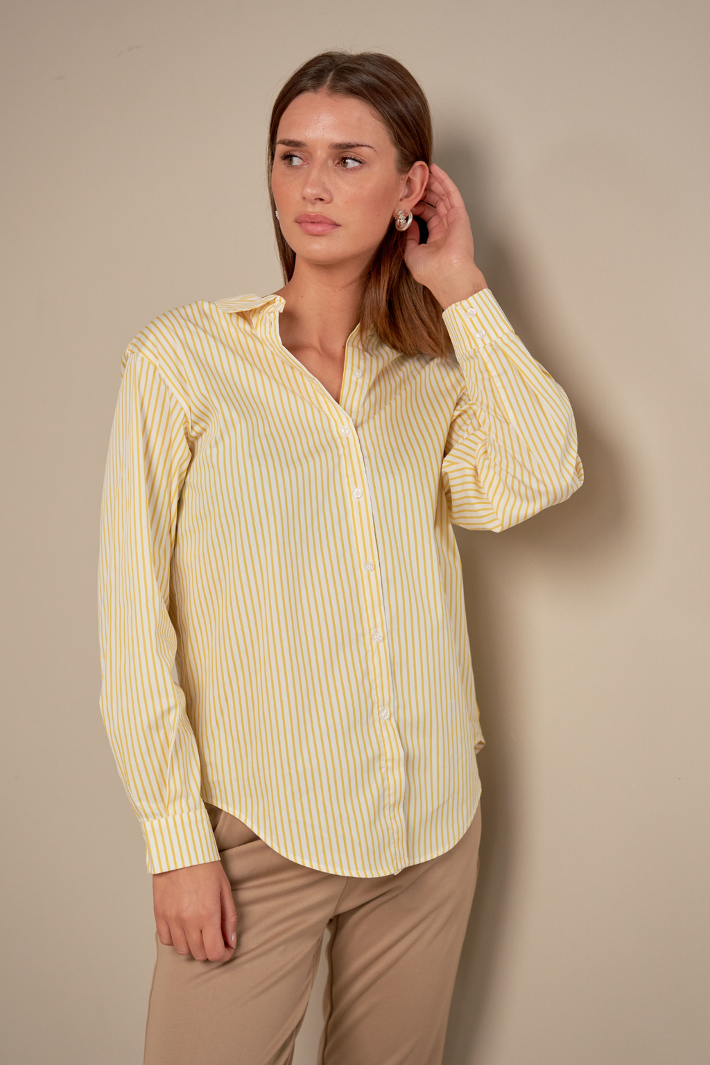 Tutta LO L/S Shirt - Yellow