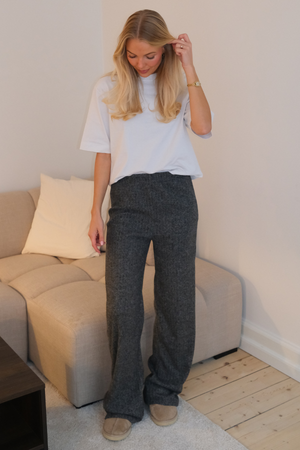 Ivy Knit Pants - Antracitas