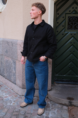 Viljamas Regular Džinsai – tamsiai mėlyni džinsai